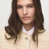 Tweedjacke mit Schmuckknöpfen Tweedjacke mit Schmuckknöpfen