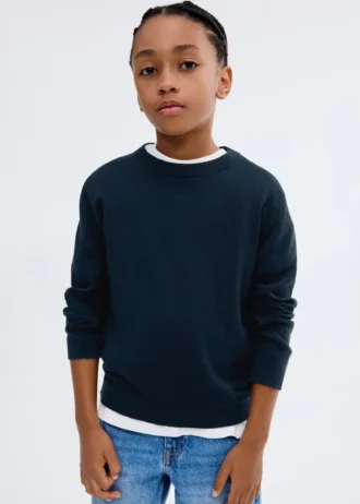 Unverzichtbarer Pullover aus Baumwollmischung