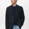 Verner Slim-Fit-Blazer aus Baumwolle Verner Slim-Fit-Blazer aus Baumwolle