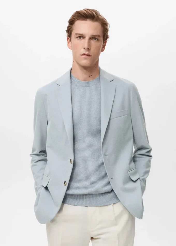 Verner Slim-Fit-Blazer aus Baumwolle Verner Slim-Fit-Blazer aus Baumwolle