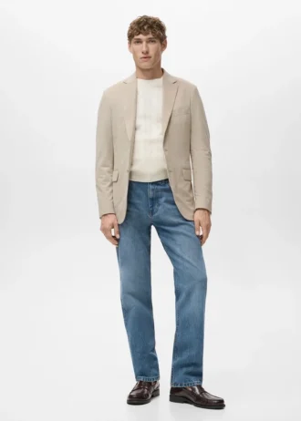 Verner Slim-Fit-Blazer aus Baumwolle