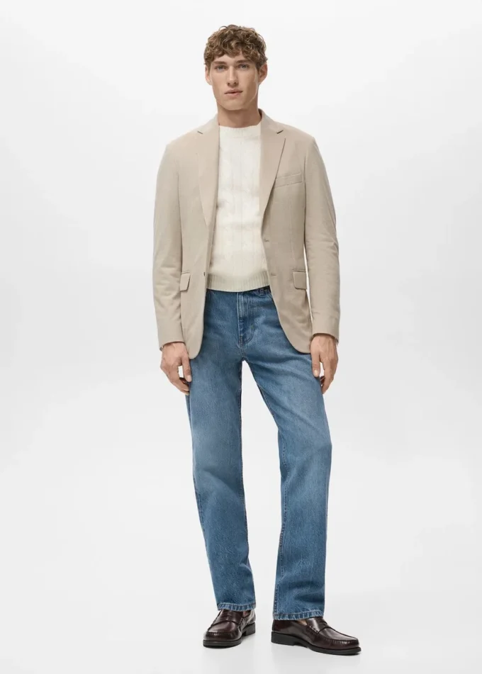 Verner Slim-Fit-Blazer aus Baumwolle Verner Slim-Fit-Blazer aus Baumwolle