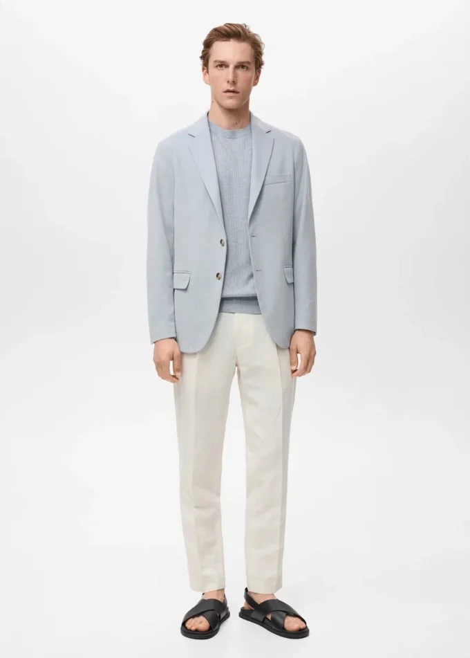 Verner Slim-Fit-Blazer aus Baumwolle Verner Slim-Fit-Blazer aus Baumwolle