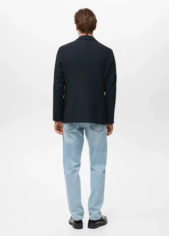 Verner Slim-Fit-Blazer aus Baumwolle Verner Slim-Fit-Blazer aus Baumwolle