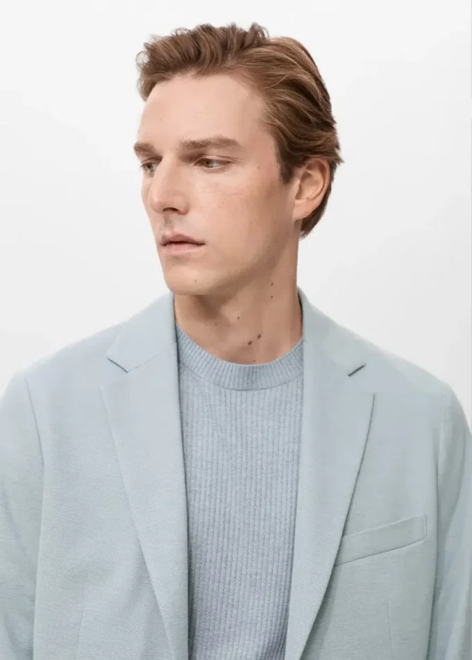 Verner Slim-Fit-Blazer aus Baumwolle Verner Slim-Fit-Blazer aus Baumwolle