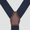 Verstellbare elastische Träger mit Lederdetails