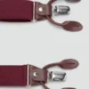 Verstellbare elastische Träger mit Lederdetails