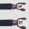 Verstellbare elastische Träger mit Lederdetails