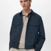 Wasserabweisende Jacke mit Taschen