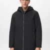Wasserabweisende Kapuzenjacke im Barn-Stil Wasserabweisende Kapuzenjacke im Barn-Stil