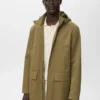 Wasserabweisende Kapuzenjacke im Barn-Stil Wasserabweisende Kapuzenjacke im Barn-Stil