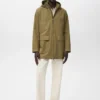 Wasserabweisende Kapuzenjacke im Barn-Stil Wasserabweisende Kapuzenjacke im Barn-Stil
