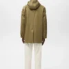 Wasserabweisende Kapuzenjacke im Barn-Stil Wasserabweisende Kapuzenjacke im Barn-Stil