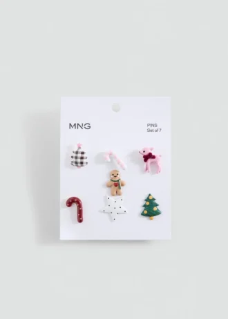 Weihnachts-Ansteckpin-Set Weihnachts-Ansteckpin-Set