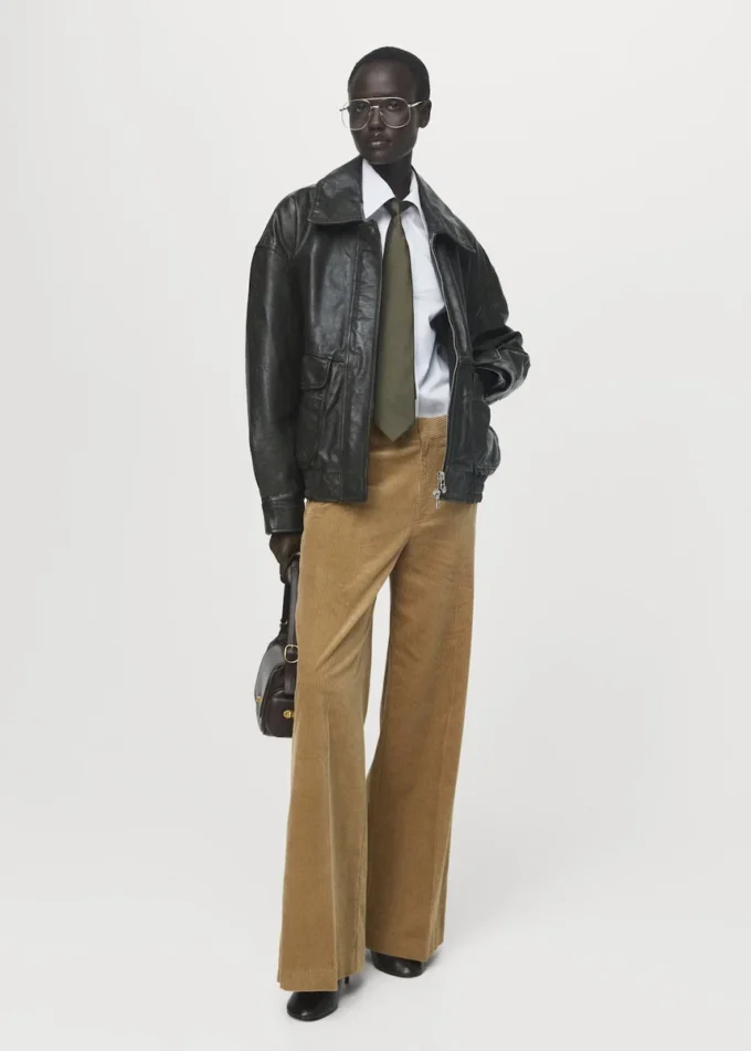 Weite Cordhose