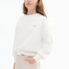 Weite Jeans mit leicht ausgefranstem Saum
