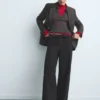 Weite Jeans mit mittlerer Leibhöhe Weite Jeans mit mittlerer Leibhöhe