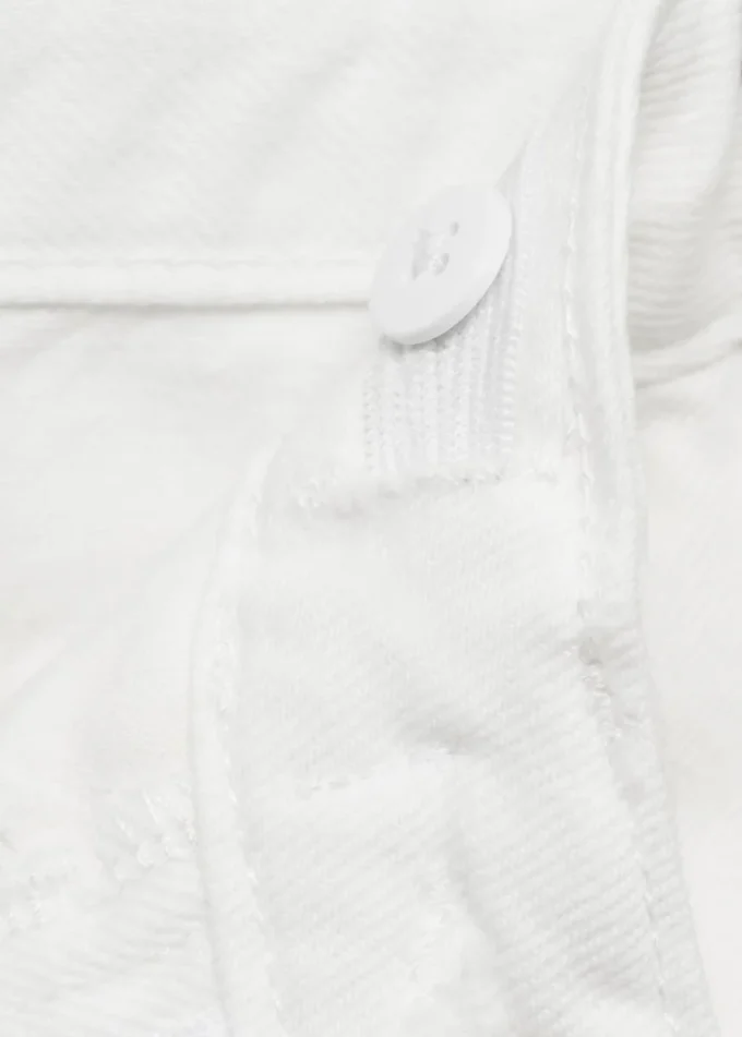 Weite Jeans mit Nahtdetails Weite Jeans mit Nahtdetails