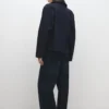 Weite Jeans mit umgeschlagenem Saum