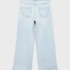 Weite Jeans mit umgeschlagenem Saum Weite Jeans mit umgeschlagenem Saum