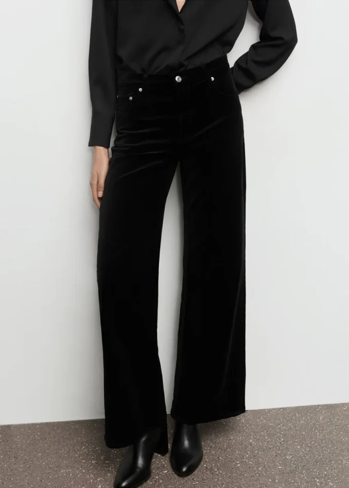 Weite Samtjeans Weite Samtjeans
