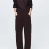 Weite, tief sitzende Cordjeans Weite, tief sitzende Cordjeans