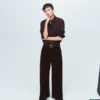 Weite, tief sitzende Cordjeans Weite, tief sitzende Cordjeans