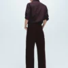 Weite, tief sitzende Cordjeans Weite, tief sitzende Cordjeans