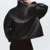 Wendbare Shearling-Jacke Wendbare Shearling-Jacke