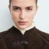 Wendbare Shearling-Jacke Wendbare Shearling-Jacke