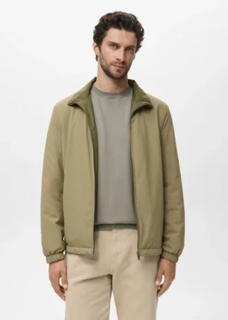 Wendbare, wasserabweisende Steppjacke
