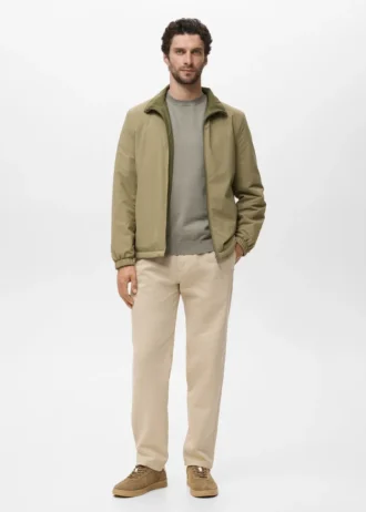 Wendbare, wasserabweisende Steppjacke