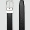 Wendbarer Anzug-Ledergürtel Wendbarer Anzug-Ledergürtel