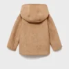 Wendbarer Teddy-Mantel Wendbarer Teddy-Mantel