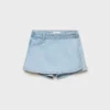Wickelrock aus Denim