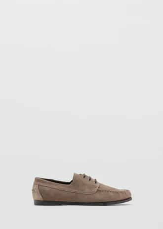Wildleder-Bootsschuhe