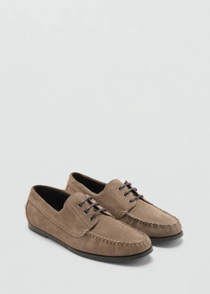 Wildleder-Bootsschuhe Wildleder-Bootsschuhe