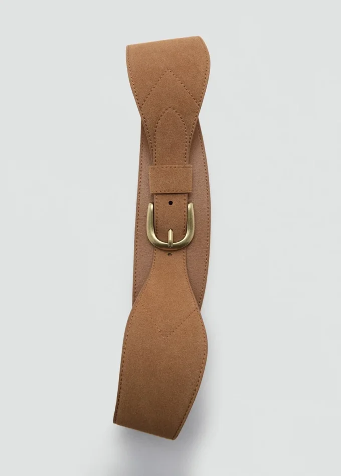 Wildleder-Obi-Gürtel Wildleder-Obi-Gürtel