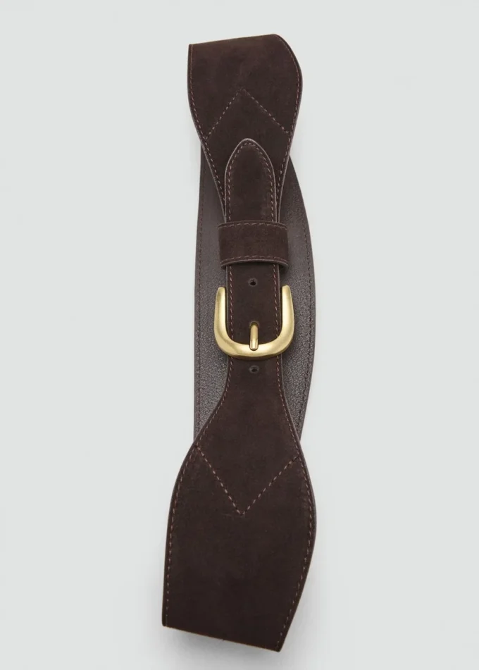 Wildleder-Obi-Gürtel Wildleder-Obi-Gürtel