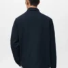 Woll-Overshirt mit Taschen