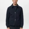 Wolljacke mit Reißverschluss