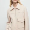 Wolljacke mit Taschen