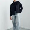 Wolljacke mit Taschen
