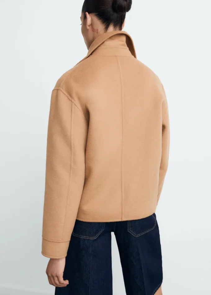 Wolljacke mit Taschen