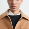 Wolljacke mit Taschen