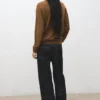Zopfmuster-Rollkragenpullover