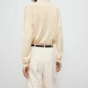 Zopfmuster-Rollkragenpullover