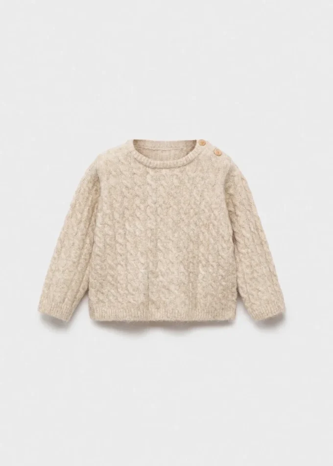 Zopfmusterpullover