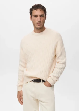 Zopfmusterpullover