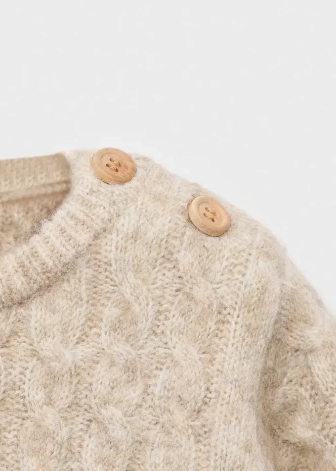 Zopfmusterpullover